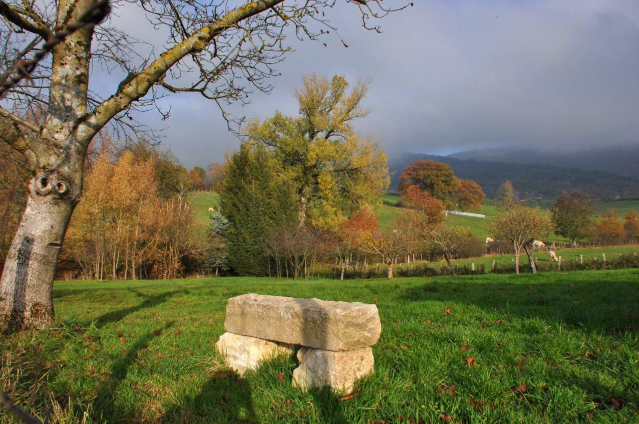 Terres De La Grange Bed and Breakfast Cuisiat Buitenkant foto